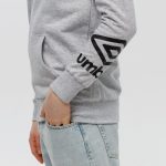 Umbro Men’s Zip Grey Hoodie