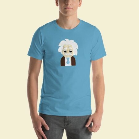 Einstein - Men's Blue T-Shirt