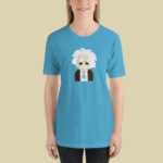 Einstein - Women's Blue T-Shirt