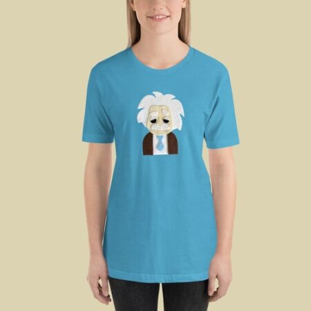 Einstein - Women's Blue T-Shirt