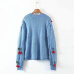 Pullovers JumperPretty Cherry Blue Sweater