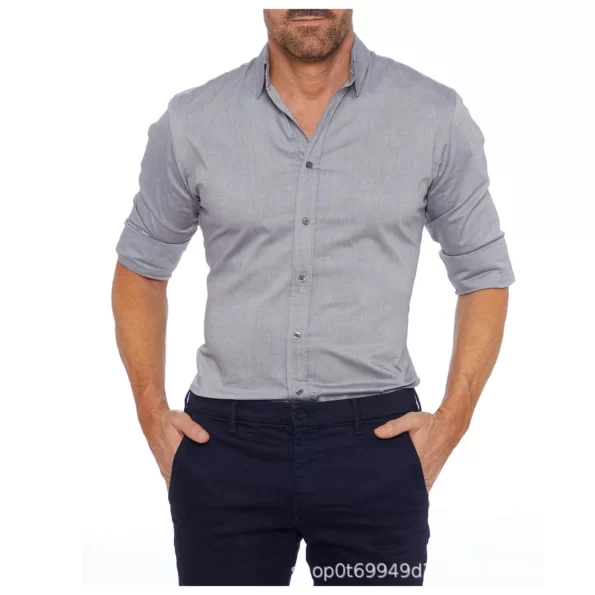 High Quality Formal Grey Shirt for Men