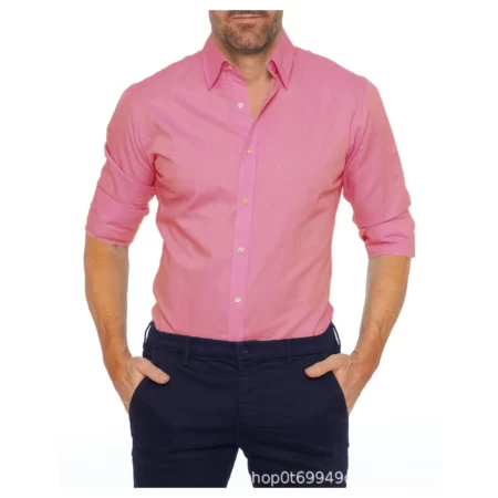 High Quality Formal Pink Shirt for Men
