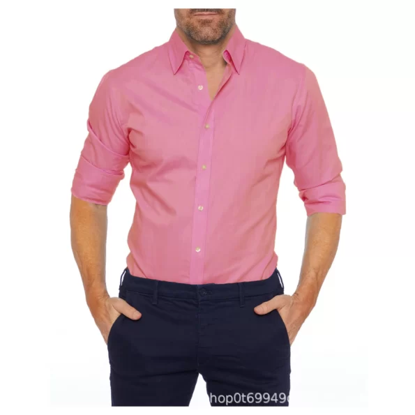 High Quality Formal Pink Shirt for Men