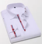 Premium Casual Long Sleeve White Shirt for Men