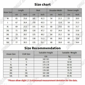 High Quality SingleRoad Men’s Hoodie Size Guide