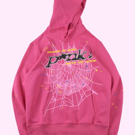 Stylish High Quality Printed Pink Hoodie for Men and Women