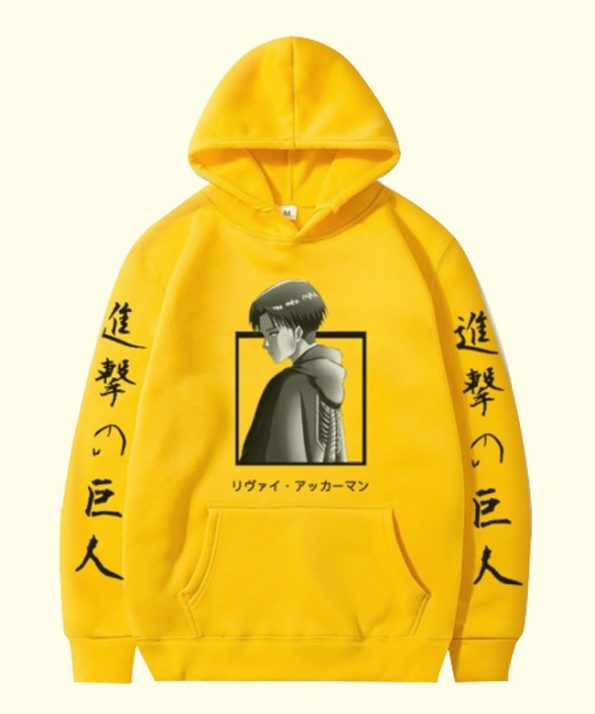 Trendy Yellow Casual Hoodie for Men and Women