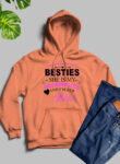 We Are More Than Besties Orange Hoodie Unisex