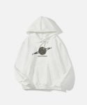 White Heavy 420g Loose Hoodie Plus Size for Men and Women