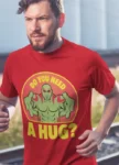 You Need A Hug Red T-shirt for Men