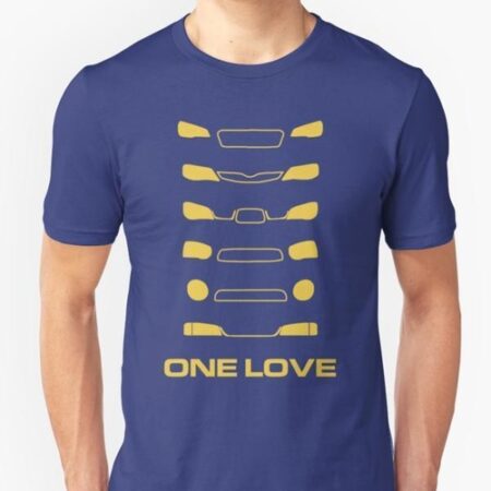 Subaru Impreza - One love Navy Blue T-shirt