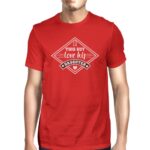 This Guy Love His Daughter Mens Red T Shirt