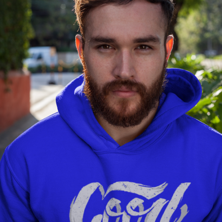 Good Vibes Blue Hoodie for Men and Women
