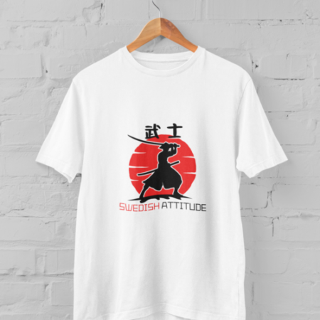 Swedish Ninja White T Shirt Unisex