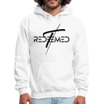 Unisex Redeemed Christian Cross Biblical Inspiration White Hoodie