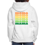 Mama White Hoodie for Women