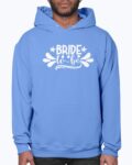 Bride to Be Blue Hoodie for Men and Women