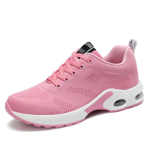 All Seasons Mesh Surface Breathable Light Sports Women's Pink Shoes