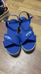 Cross-Border Blue Color Sandals Manufacturers Wholesale For Women