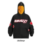 High Quality Cosplay Printed Black Hoodie Unisex