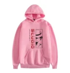 High Quality Long Sleeve Pink Hoodie For Men and Women