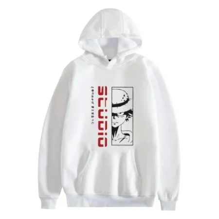 High Quality Long Sleeve White Hoodie For Men and Women