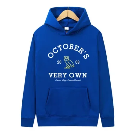 Long Sleeve Outdoor Sport Quality Blue Hoodie For Men and Women