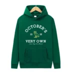 Long Sleeve Outdoor Sport Quality Green Hoodie For Men and Women