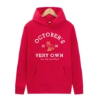 Long Sleeve Outdoor Sport Quality Red Hoodie For Men and Women