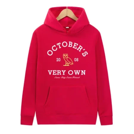 Long Sleeve Outdoor Sport Quality Red Hoodie For Men and Women