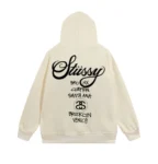 Men’s Cross-Border Printed Zipper premium Beige Hoodie