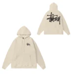 Men’s High Quality Comfortable Beige Hoodie