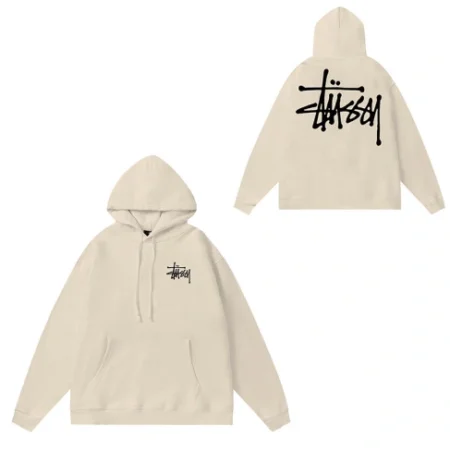 Men’s High Quality Comfortable Beige Hoodie