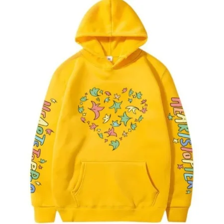 Premium Quality Heart stopper Yellow Hoodie for Man and Woman