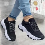 Spring Cross-Border Foreign Trade Casual Sports Black Color Women’s Shoes 2