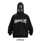 Stylist High Quality Comfortable Cosplay Printed Black Hoodie Unisex