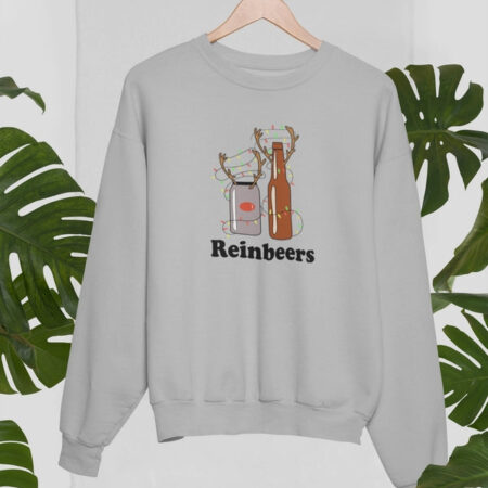 Reinbeers Grey Sweatshirt for Women