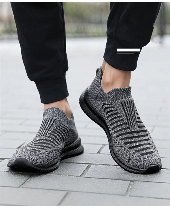 Men's shoes socks spring and summer cross-border trend breathable running shoes