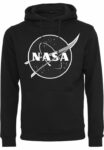 NASA Insignia Black Hoodie for Men