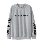 BLACKPINK Pullover Men’s Grey Sweatshirt