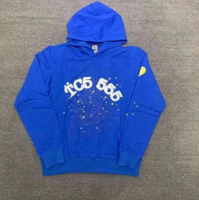 High Quality Male and Female Couples Blue Hoodie