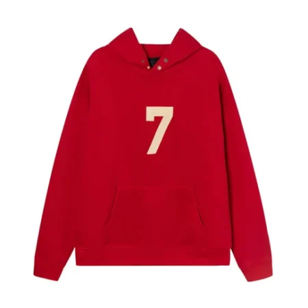 High Quality Unique Red Color Hoodie Unisex