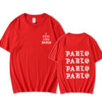 I Feel Like Paul Pablo High Quality Solid Red T-shirt Men