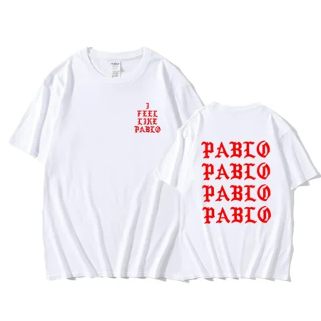 I Feel Like Paul Pablo High Quality Solid White T-shirt Men