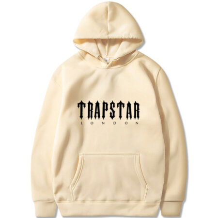 Men's Women's High Quality Trapstar London Beige Hoody