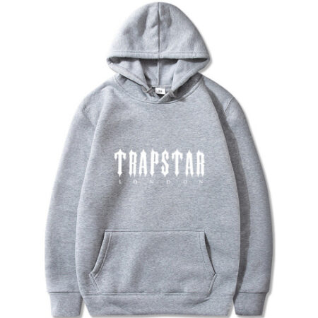 Men's Women's High Quality Trapstar London Grey Hoody