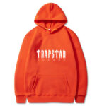 Men's Women's High Quality Trapstar London Orange Hoody