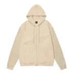 New Casual Loose Comfortable Beige Hoodie for Men’s and Women