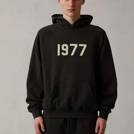 New Fleece Fashion High Quality Black Hoodie For Men